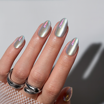 Cat Eye Silver Almond