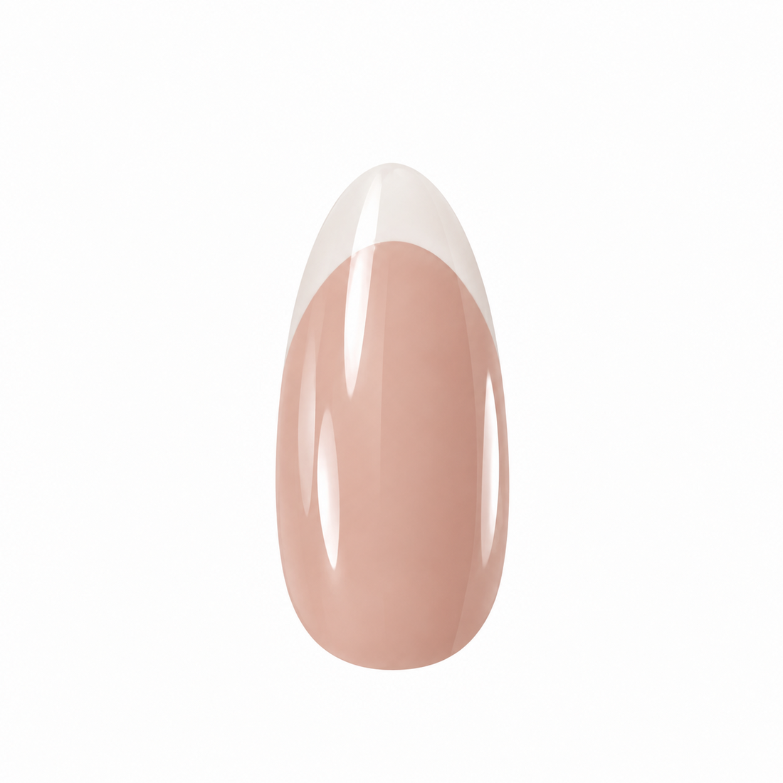 Glam French Almond Press-On Nails