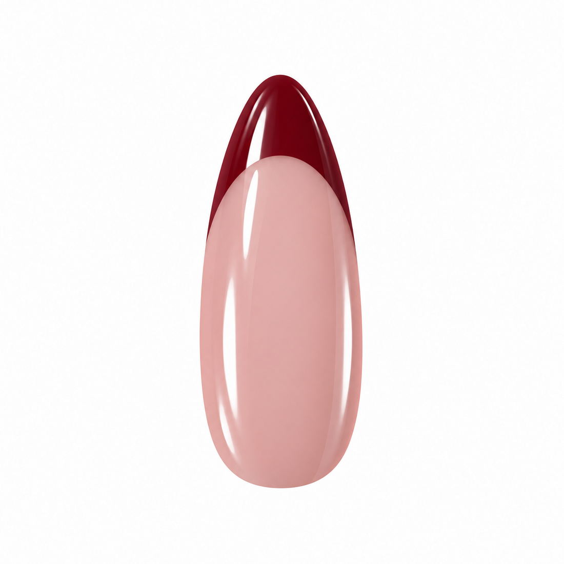 Red French Nails