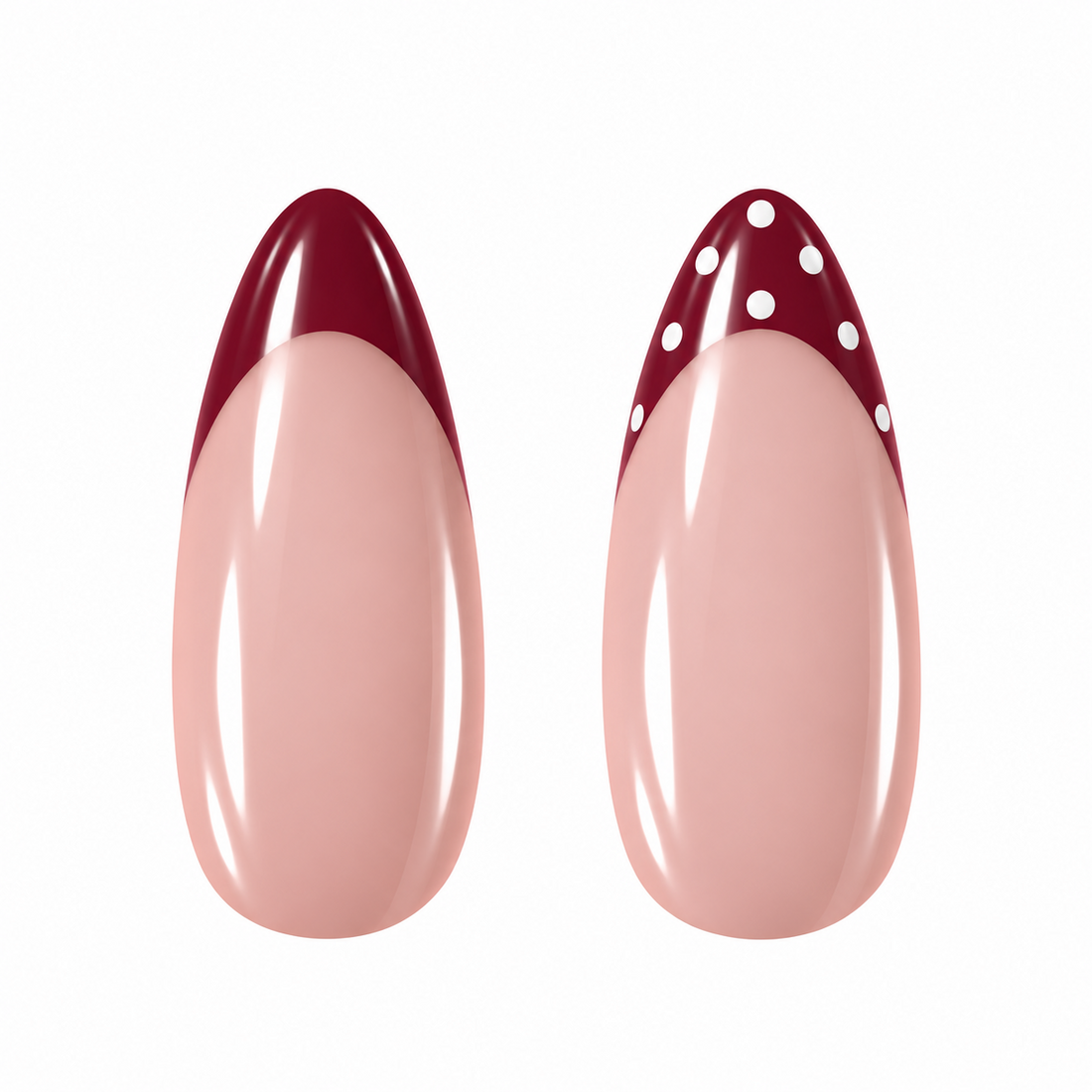 French Dots Nagels